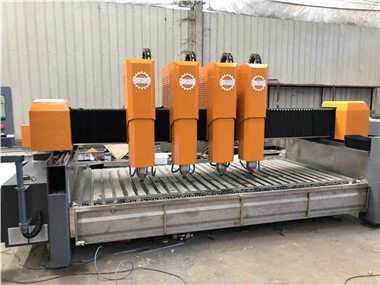 4 hoveder CNC stengraveringsmaskine til granit